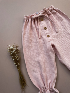 Calça Flora Rosa Claro - loja online