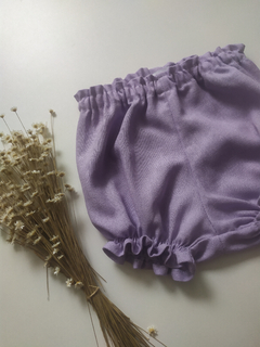 Bloomer (Short) de Linho Orquídea - comprar online