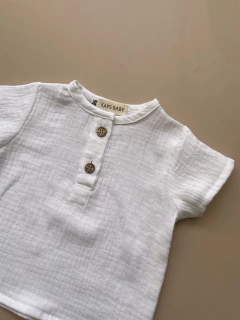 Imagem do Camisa Branca Manga Curta