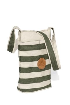 Matera Clasica Rayada Verde - De Regalo una Yerbera Redonda - comprar online