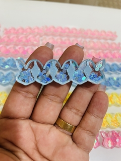 Hair clips Páscoa unid