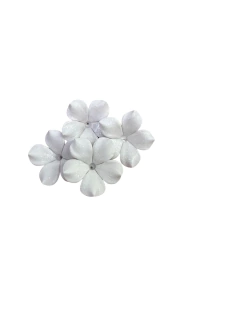Flor de porcelana fria 2,5 cm - 2 unid