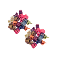 Mini presilha 10 uni - Nude