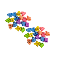 Mini presilha 10 uni - Coração Candy