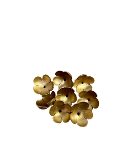 Flor de porcelana fria para acabamento 1,5 cm - 4 unid - comprar online