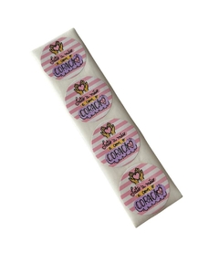 ADESIVO PERSONALIZADO 10 UNID
