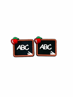 Escolar Quadro abc preto emb - 2 unid