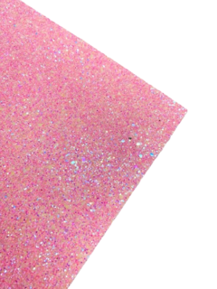 Lonita Glitter Grosso - Rosa bebê