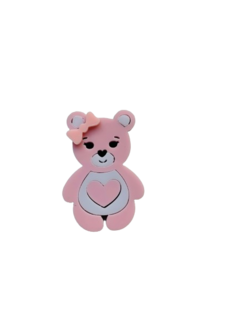Ursinhos carinhosos Rosa 4cm - und