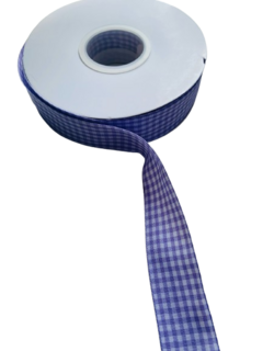 FITA XADREZ TECIDO 22MM O METRO - comprar online