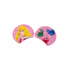 Orelha Minnie Estampada em acrílico com Princesas Disney - o par na internet
