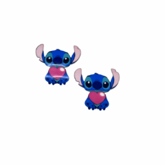 Stitch estampado em acrílico aprox 6 cm p tiara
