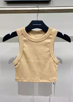 Blusa Cropped Ribana Cassia