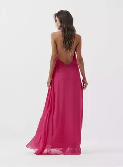 Vestido Longo Fluido Frente Única Fly Oasis Resortwear na internet