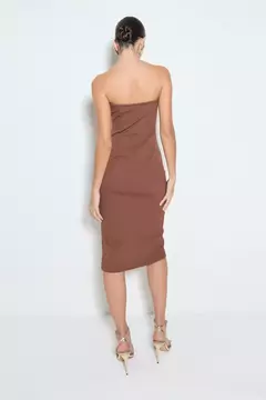 Vestido Midi Tomara que Caia com Ziper Frontal Zen - The Blend Shop