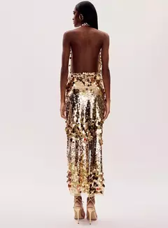 Conjunto Body E Saia Com Paetês Jéssica Oasis - loja online