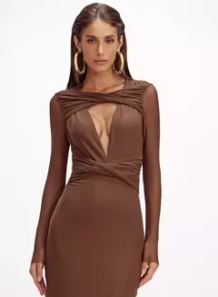 Vestido Midi Tule Andrea Oasis Resortwear na internet