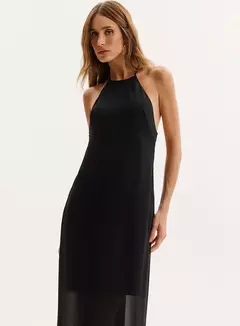 Vestido Longo Halter Ruth Oasis Resortwear - loja online