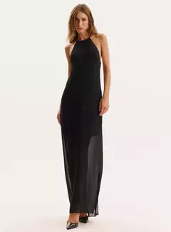 Vestido Longo Halter Ruth Oasis Resortwear na internet