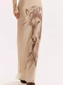Vestido Longo Tule Bete Oasis Resortwear - loja online