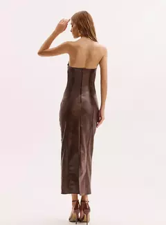 Vestido Midi Bordado Manual Amanda Oasis Resortwear - loja online
