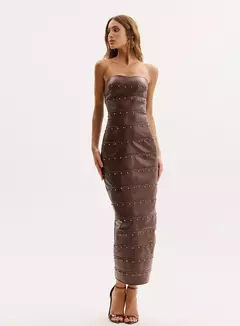 Vestido Midi Bordado Manual Amanda Oasis Resortwear - comprar online