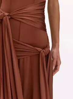 Macacão Longo Com Franjas Oasis Resortwear na internet
