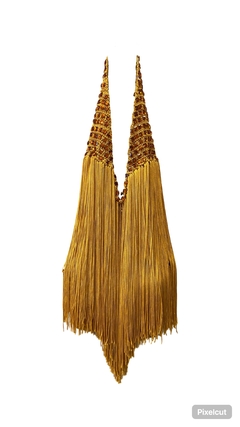 Bolsa Ombro Franjas Scint - The Blend Shop