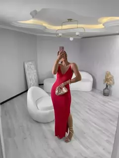 Imagem do Vestido Longo Tricot Lurex Sandy Verão