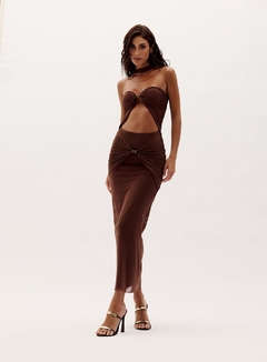 Vestido Midi Tule Recorte Sophine Oasis Resortwear - comprar online
