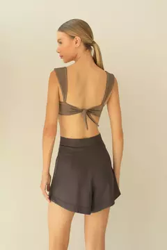 Biquíni Top Estruturado Nervura Ostra - comprar online