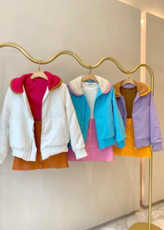 Jaqueta Sarja Gola Pelinho Valen - The Blend Shop