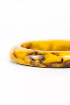 Pulseira Bracelete Resina Marmorizado Mini - The Blend Shop