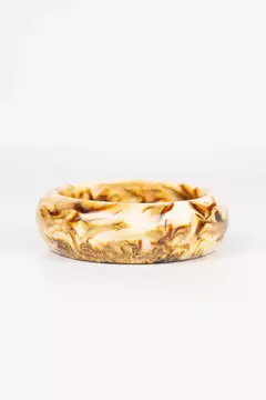 Pulseira Bracelete Resina Marmorizado Classico - comprar online
