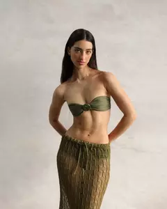 Biquíni Top Reto Ball - Verde Militar Ostra na internet
