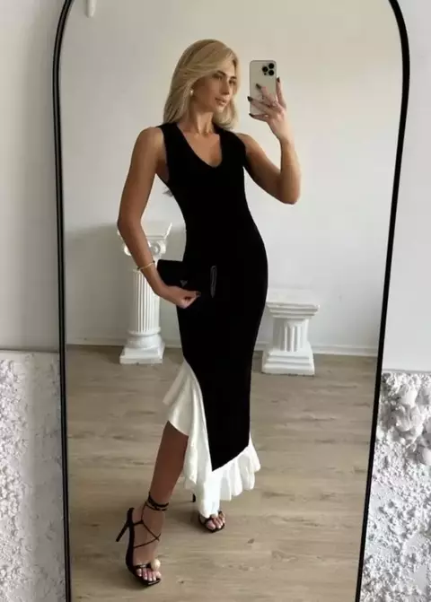 Conjunto Tricot Saia e Blusa Graça Bardoh