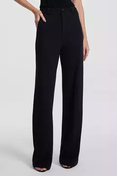 Calça Pantalona com Friso Bolso Reto Zen - loja online