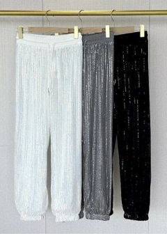 Calça Jogger Paetê Marie