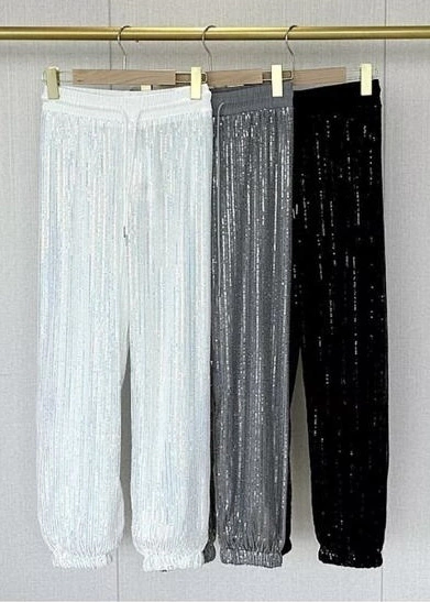 Calça Jogger Paetê Marie