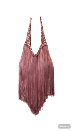 Bolsa Ombro Franjas Scint - loja online