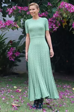 Vestido Midi Tricot Melinda Galeria Tricot - comprar online