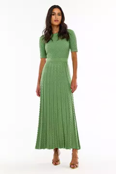 Vestido Midi Tricot Melinda Galeria Tricot na internet