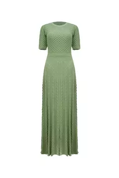 Vestido Midi Tricot Melinda Galeria Tricot - loja online