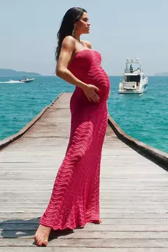 Vestido Longo Tricot Marina Galeria Tricot