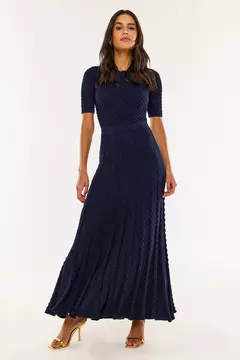 Vestido Midi Tricot Melinda Galeria Tricot - loja online