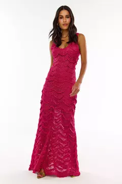 Vestido Longo Tricot Gisele Galeria Tricot - comprar online