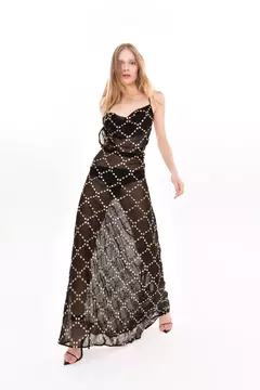 Vestido Longo Mini Espelhos Martha ByLouisa