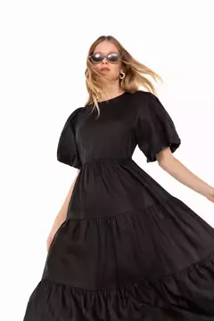 Vestido Midi Linho Luci Louisa na internet