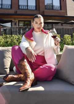 Jaqueta Sarja Gola Pelinho Valen