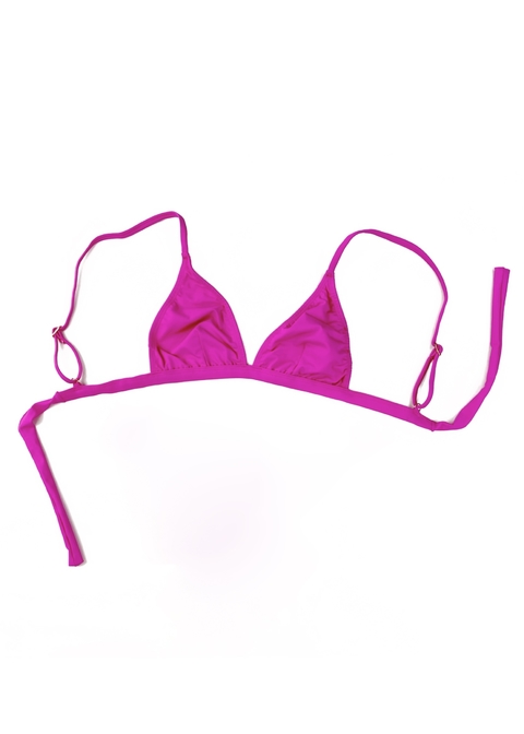 Top Biquini Triangulo Aquarius Rosa Pink